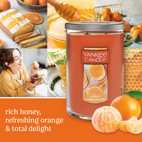 YANKEE CANDLE Honey Clementine Scented Tumbler Candle & Reviews Wayfair